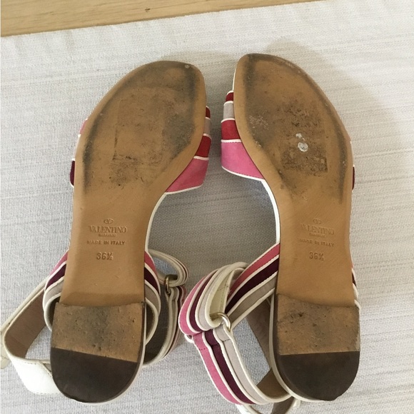 Valentino Garavani 'Rainbow' Flat Sandal Womens Size 36.5 - Picture 12 of 12